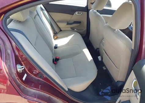 2013 Honda Civic Ex из США, поврежденный, VIN 2HGFB2F86DH507243